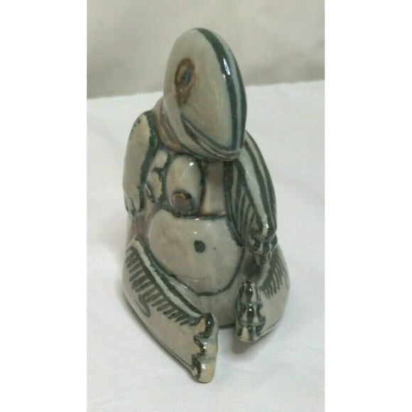 Sten Lykke Madsen Bing Grondahl B&G glazed Stoneware Denmark Danish 7045 figurin - Picture 6 of 12